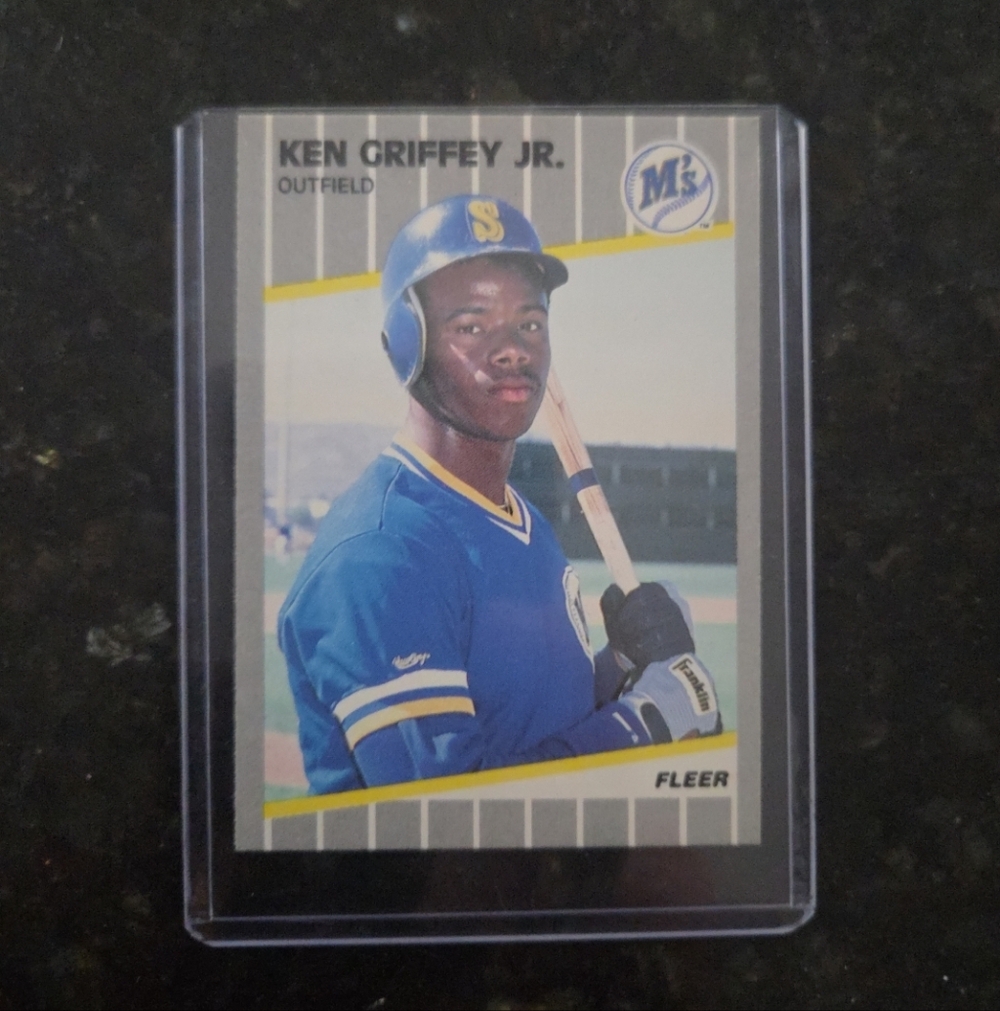 Ken Griffey Jr. 1989 Fleer #548 "Error" Card- Very rare (because of error)